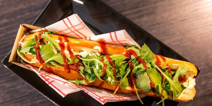 Street food menu: Maďarský Hot-Dog s domácou klobásou + nápoj