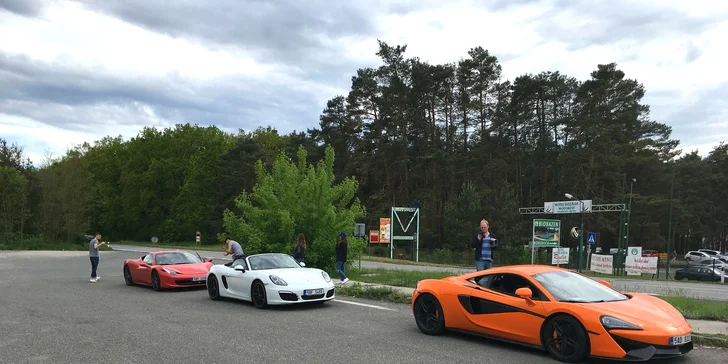 Zážitok vo Ferrari, Lamborghini, Maserati a Porsche vrátane paliva!