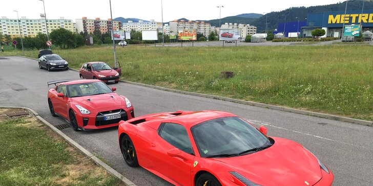 Zážitok vo Ferrari, Lamborghini, Maserati a Porsche vrátane paliva!