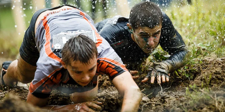 Štartovné Rugged Race Extreme - prekážkový beh s 25+ prekážkami (7,5+ km)