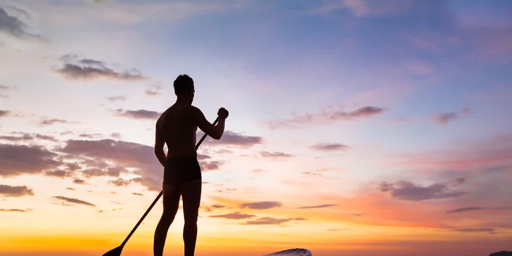 Prenájom paddleboardu, motorového člnu či súkromná vyhliadková plavba