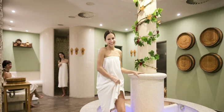 Na južnú Moravu za vínom a wellness: pobyt s polpenziou plný odpočinku