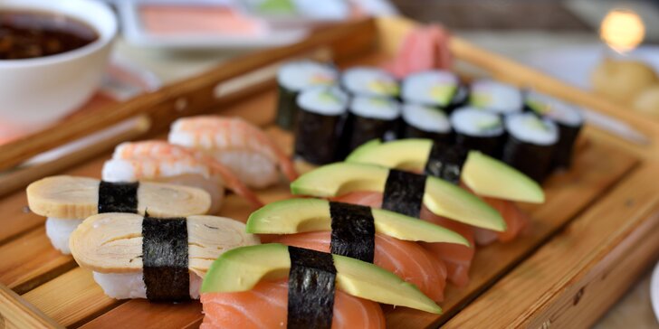 Sushi a hot menu pre 2 osoby v Avione