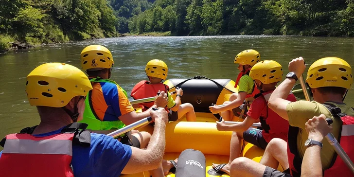 Rafting s inštruktorom na Dunajci
