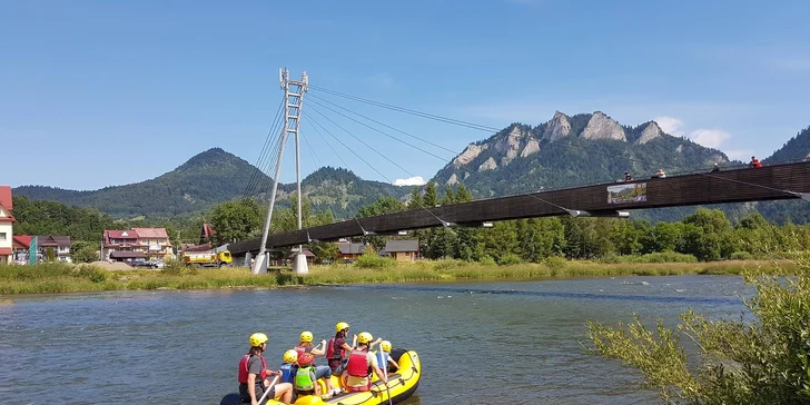 Rafting s inštruktorom na Dunajci