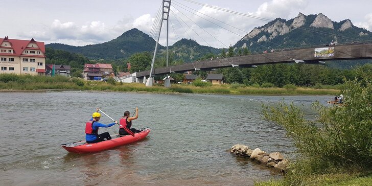 Rafting s inštruktorom na Dunajci