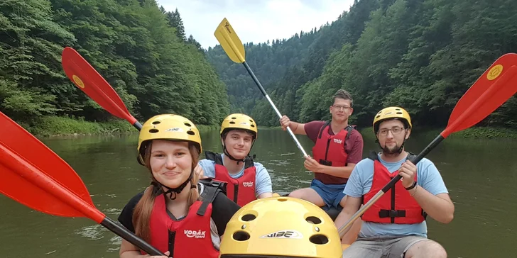 Rafting s inštruktorom na Dunajci