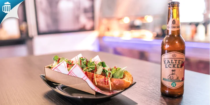 Street food menu: Maďarský Hot-Dog s domácou klobásou + nápoj