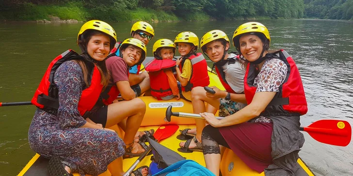 Rafting s inštruktorom na Dunajci