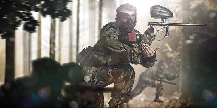 Adrenalínový paintball v Galante aj s výzbrojou!