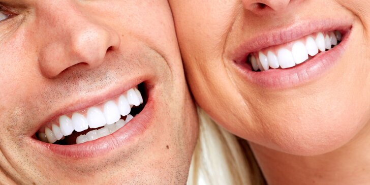 Certifikované bielenie zubov na prírodnej báze