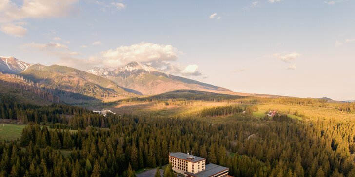 Pobyt v Hoteli PIERIS*** v krásnom horskom prostredí Podbanského + vstup do najväčšieho wellness Grand hotela PERMON****