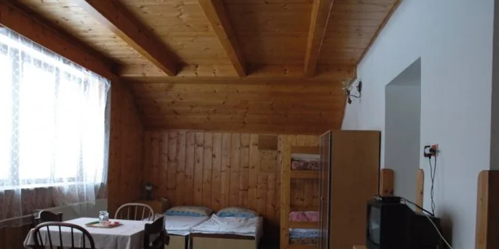 Jeseň na Šumave: chata s infrasaunou pre 15 osôb alebo apartmán pre 3 osoby