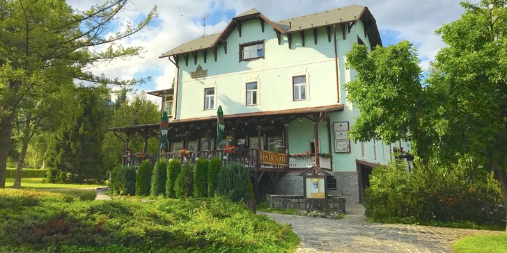 Štýlový historický Hotel Tatry*** v Tatranskej Lomnici + 1 dieťa do 12 rokov zdarma