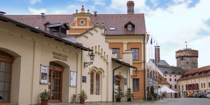 Ubytovanie v historickom centre Tábora s polpenziou a pivným kúpeľom alebo wellness