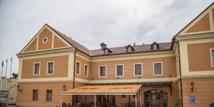 Ubytovanie v historickom centre Tábora s polpenziou a pivným kúpeľom alebo wellness