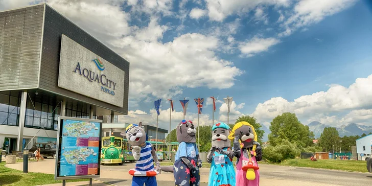 Celodenný relax v Aquaparku AquaCity Poprad
