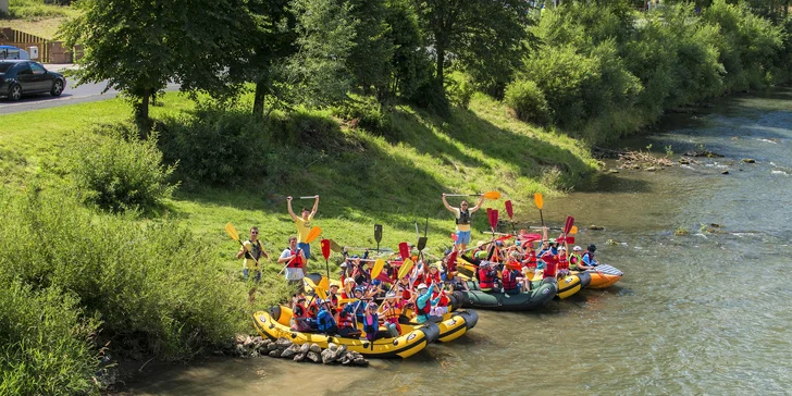 Rafting s inštruktorom na Dunajci