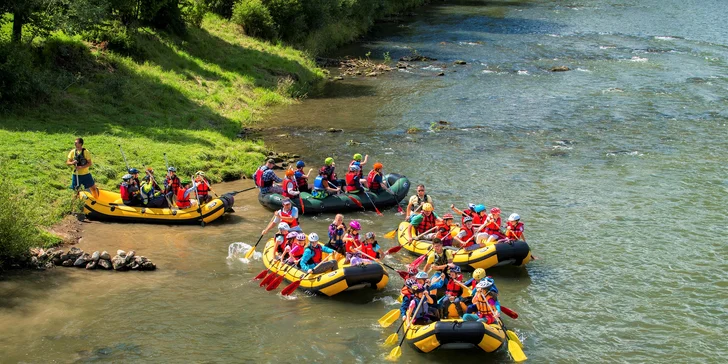 Rafting s inštruktorom na Dunajci