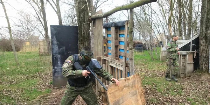 Adrenalínový paintball v Galante aj s výzbrojou!