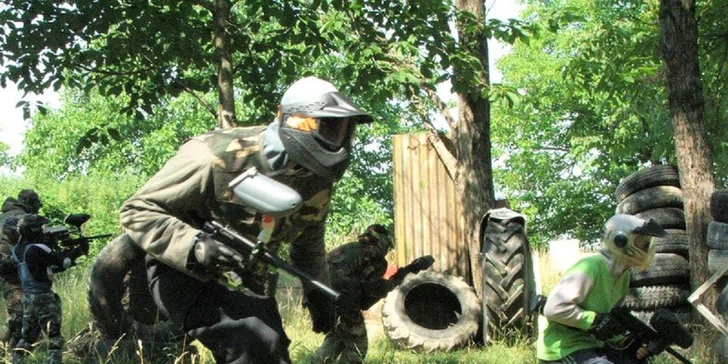 Adrenalínový paintball v Galante aj s výzbrojou!