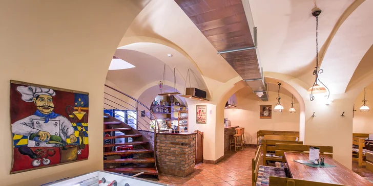 XXL pizza v Bamba Lina