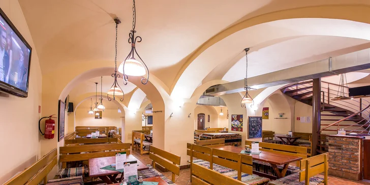XXL pizza v Bamba Lina