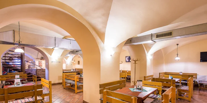 XXL pizza v Bamba Lina