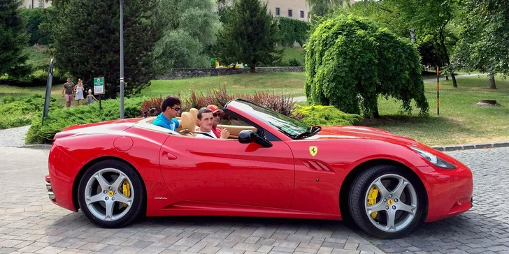 Jazda na Ferrari California F1 - ako vodič alebo spolujazdec