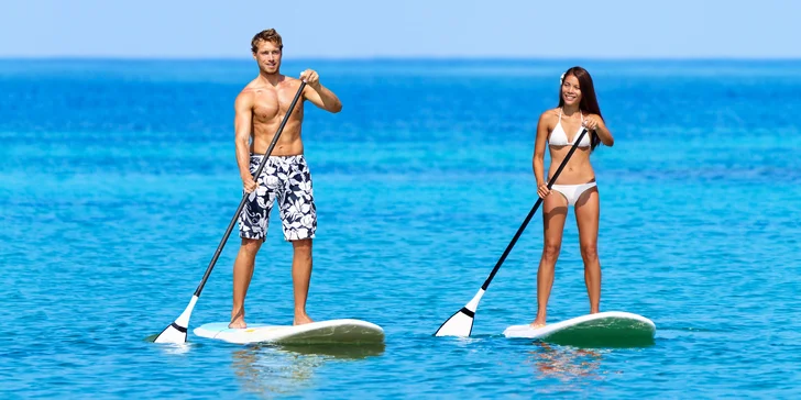 Prenájom paddleboardu, motorového člnu či súkromná vyhliadková plavba
