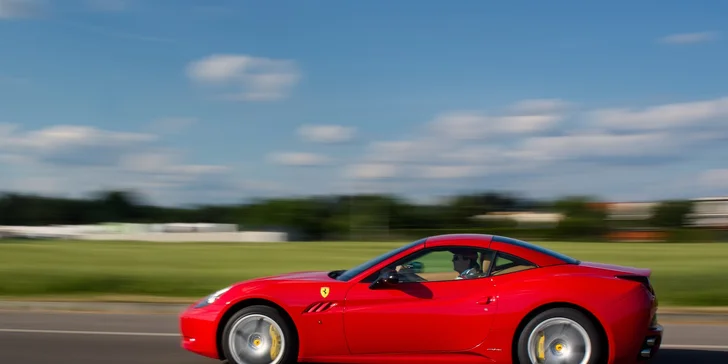Jazda na Ferrari California F1 - ako vodič alebo spolujazdec