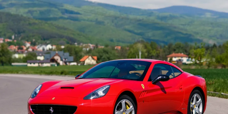 Jazda na Ferrari California F1 - ako vodič alebo spolujazdec