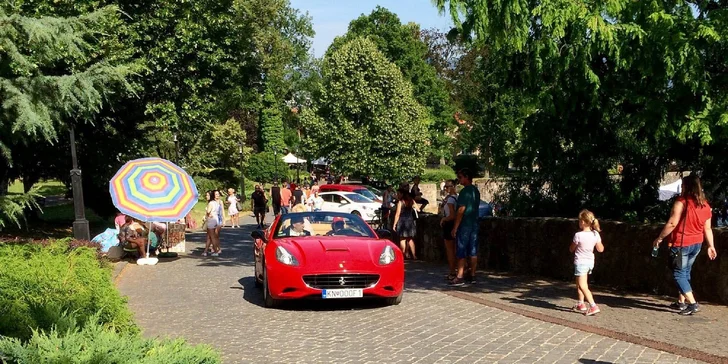 Jazda na Ferrari California F1 - ako vodič alebo spolujazdec