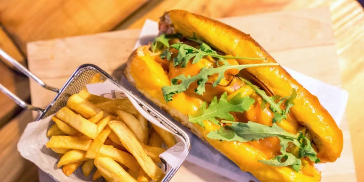 BBQ Ham dog alebo Bayer Ham dog s hranolčekmi