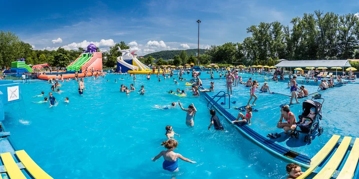 Celodenný vstup na plážové kúpalisko Aqualand