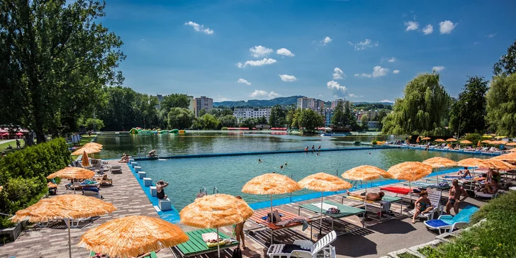 Celodenný vstup na plážové kúpalisko Aqualand