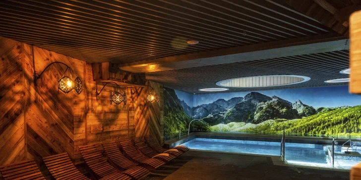 Wellness pobyt v štýlových apartmánoch v centre Zakopaného