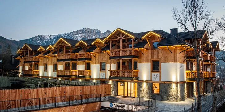 Wellness pobyt v štýlových apartmánoch v centre Zakopaného