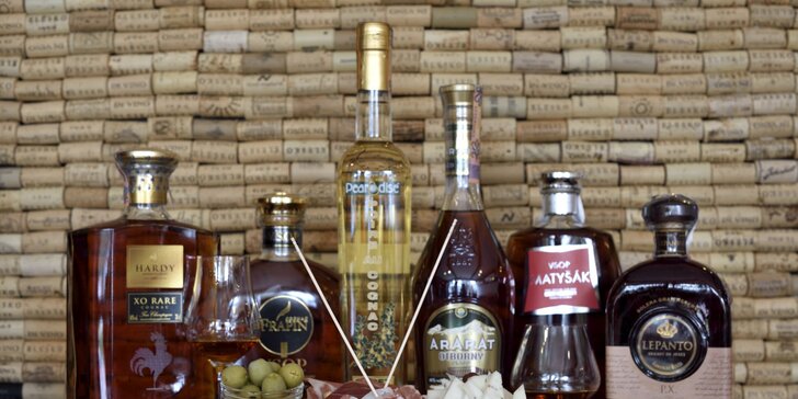 Degustácia cognacu a brandy so someliérom WINE EXPERT