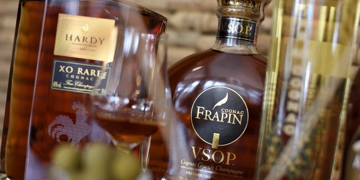Degustácia cognacu a brandy so someliérom WINE EXPERT