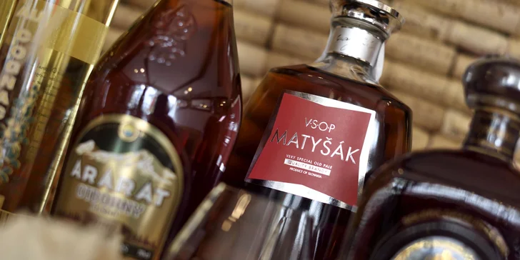 Degustácia cognacu a brandy so someliérom WINE EXPERT