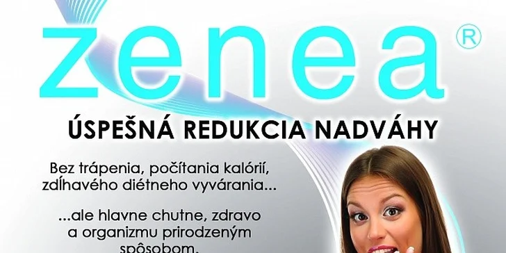 Profesionálne poradenstvo pri chudnutí - systém revolučnej bielkovinovej diéty ZENEA, zdravé, efektívne a trvalé chudnutie