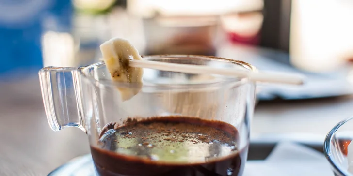 Degustačné čokoládové menu alebo horúca čokoláda