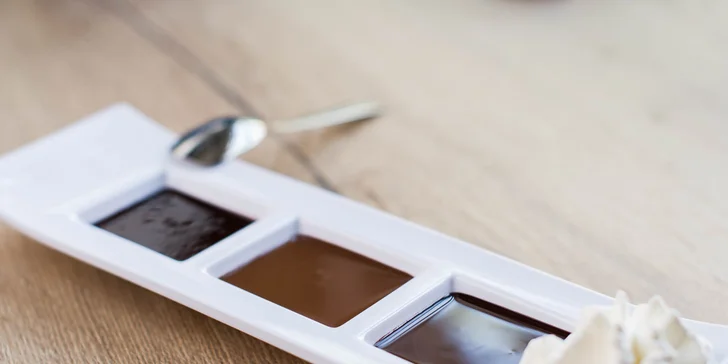 Degustačné čokoládové menu alebo horúca čokoláda