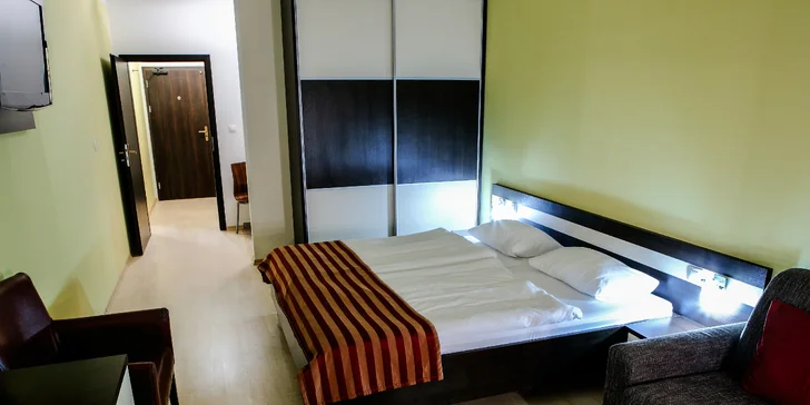 Pobyt v apartmánovom štúdiu v areáli aquaparku Gino Paradise Bešeňová