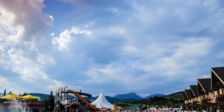 Pobyt v apartmánovom štúdiu v areáli aquaparku Gino Paradise Bešeňová