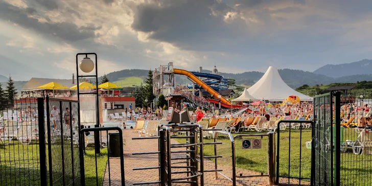 Pobyt v apartmánovom štúdiu v areáli aquaparku Gino Paradise Bešeňová