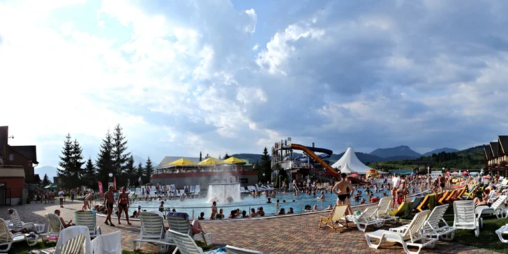 Pobyt v apartmánovom štúdiu v areáli aquaparku Gino Paradise Bešeňová