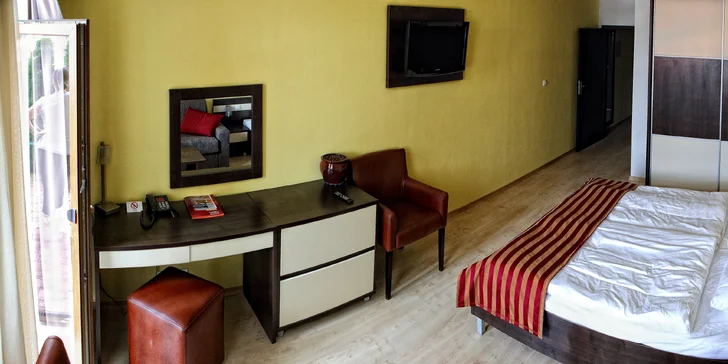 Pobyt v apartmánovom štúdiu v areáli aquaparku Gino Paradise Bešeňová