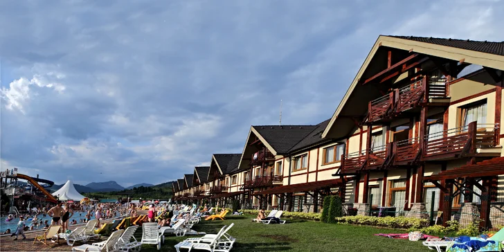 Pobyt v apartmánovom štúdiu v areáli aquaparku Gino Paradise Bešeňová